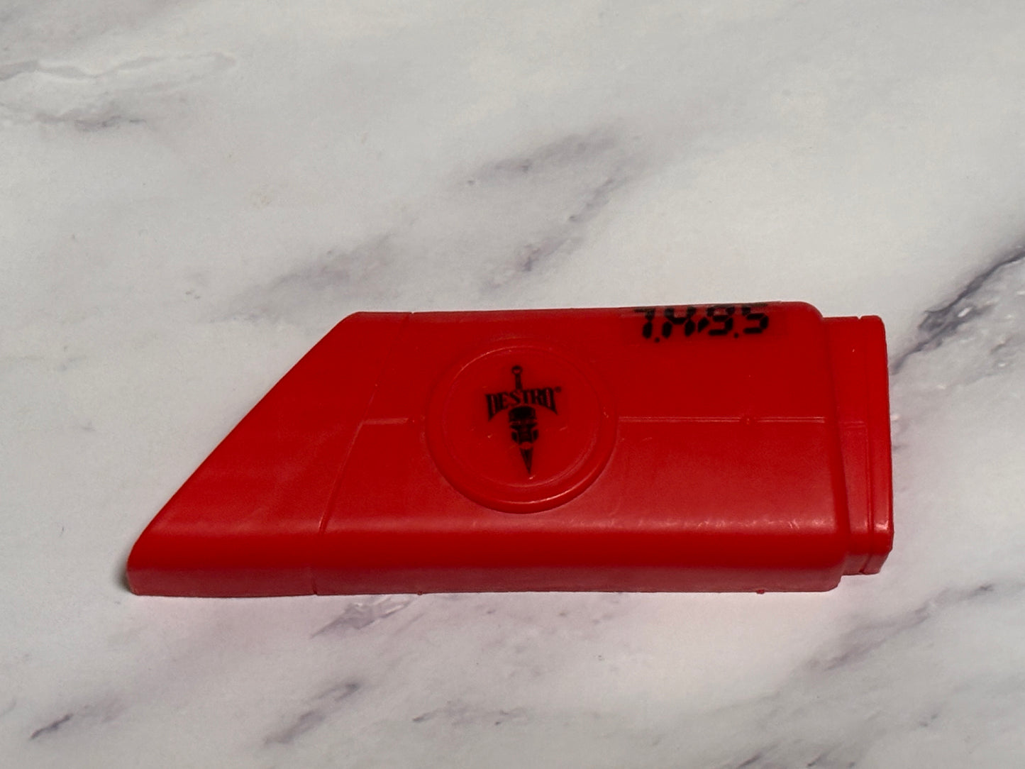 1988 GI Joe Vehicle Destro AGP Left Engine Cover Original Replacement Part