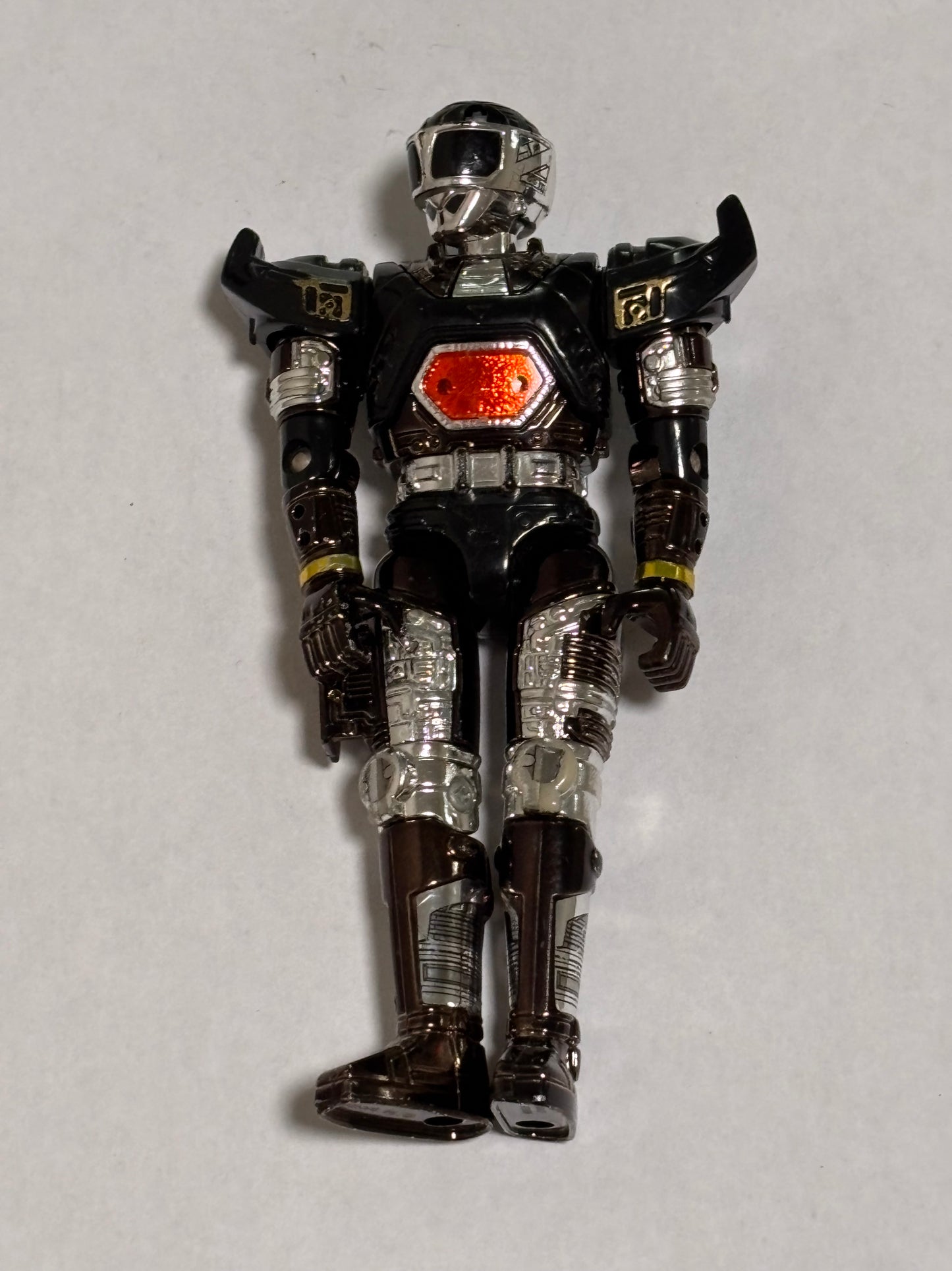 1996 Bandai Shadow Borg Action Figure Big Bad Beetleborgs Shadowborg Defect 6”