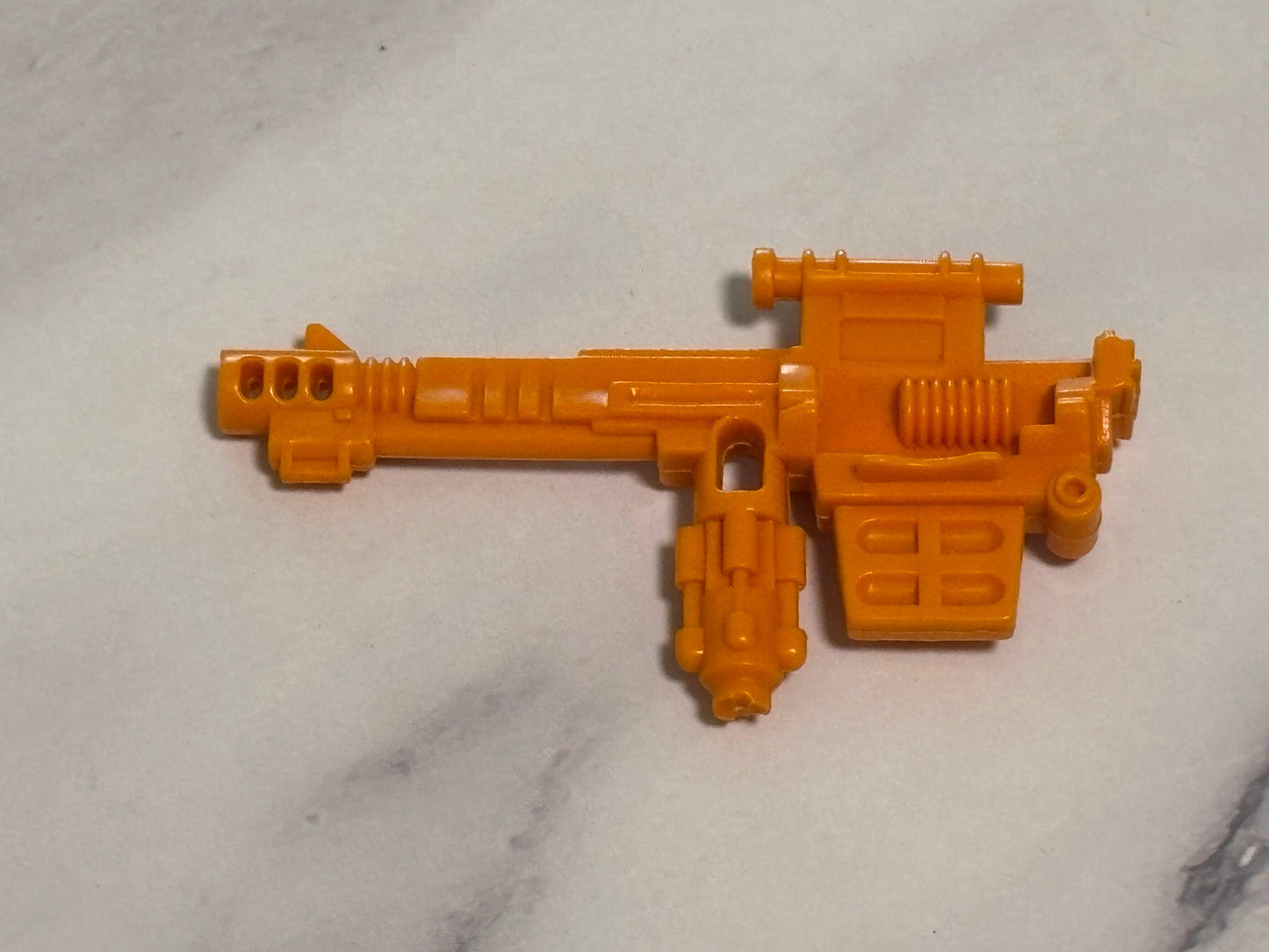 GI Joe 3.75” Vehicle Thunderclap Part-Orange Cannon Machine Gun 1989