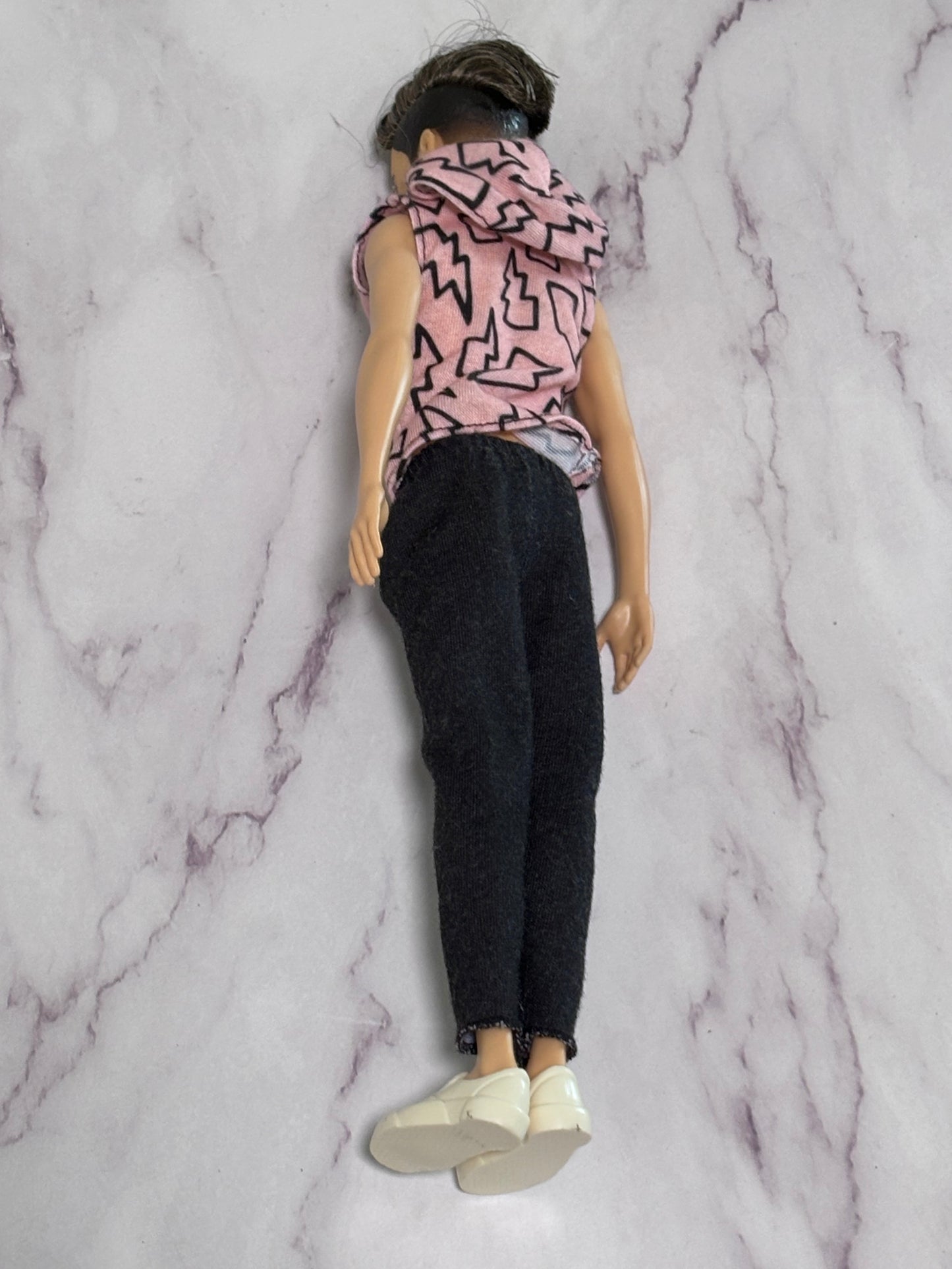 Mattel Barbie Ken Rooted Hair Fashionistas Doll #193 Original Outfit Slim Build
