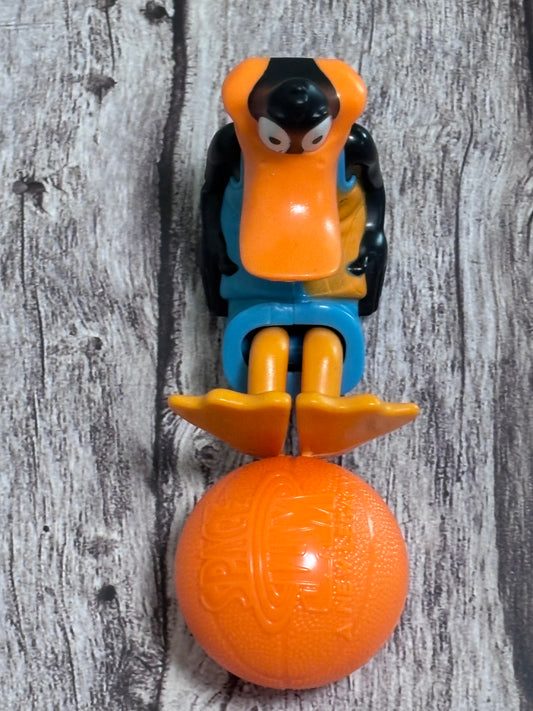 Space Jam A New Legacy Daffy Duck w/ Basketball McDonald’s Happy Meal Toy 3”