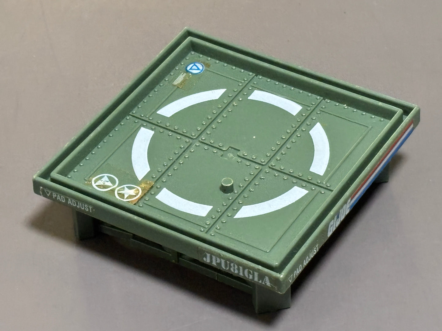Vintage 1982 Hasbro G.I. Joe JUMP Jet Mobile Propulsion Unit Jet Pack Launch Pad