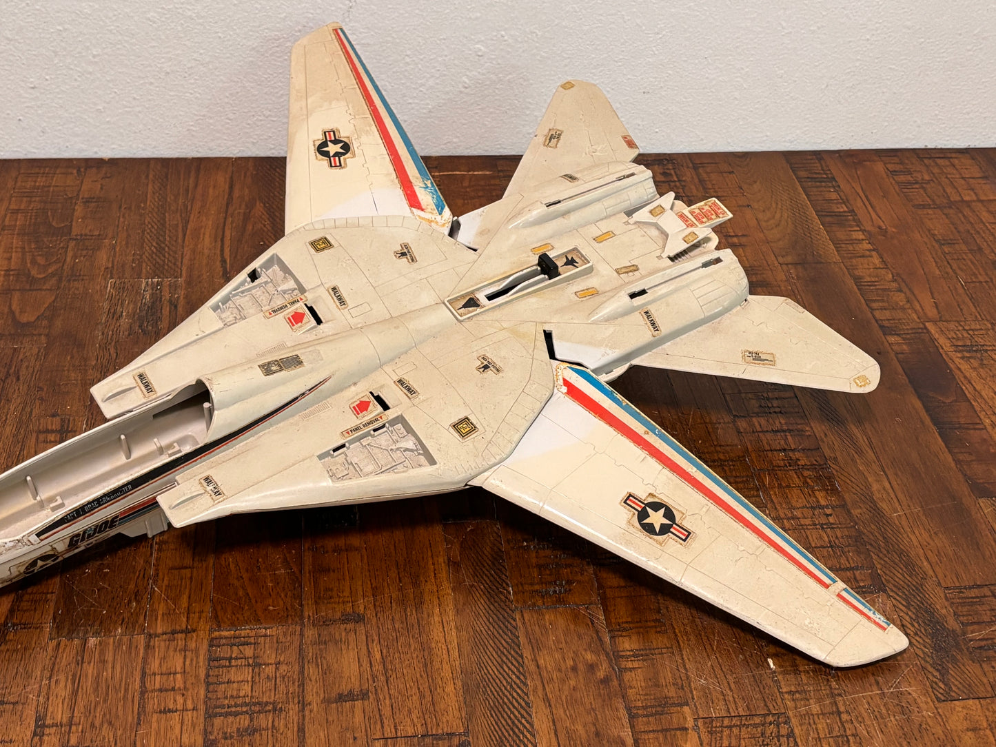 Vintage 1983 GI Joe Hasbro Jet Skystriker XP-14F Authentic Original ARAH 1980s