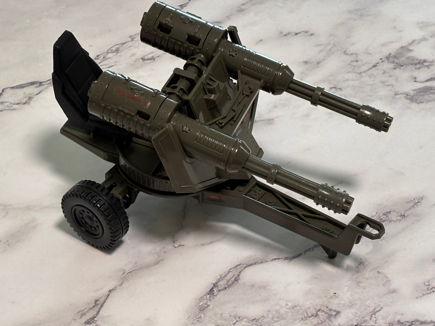 1983 Hasbro G.I. Joe GI ARAH 3.75" Figure Vehicle - Twin Battle Gun Whirlwind