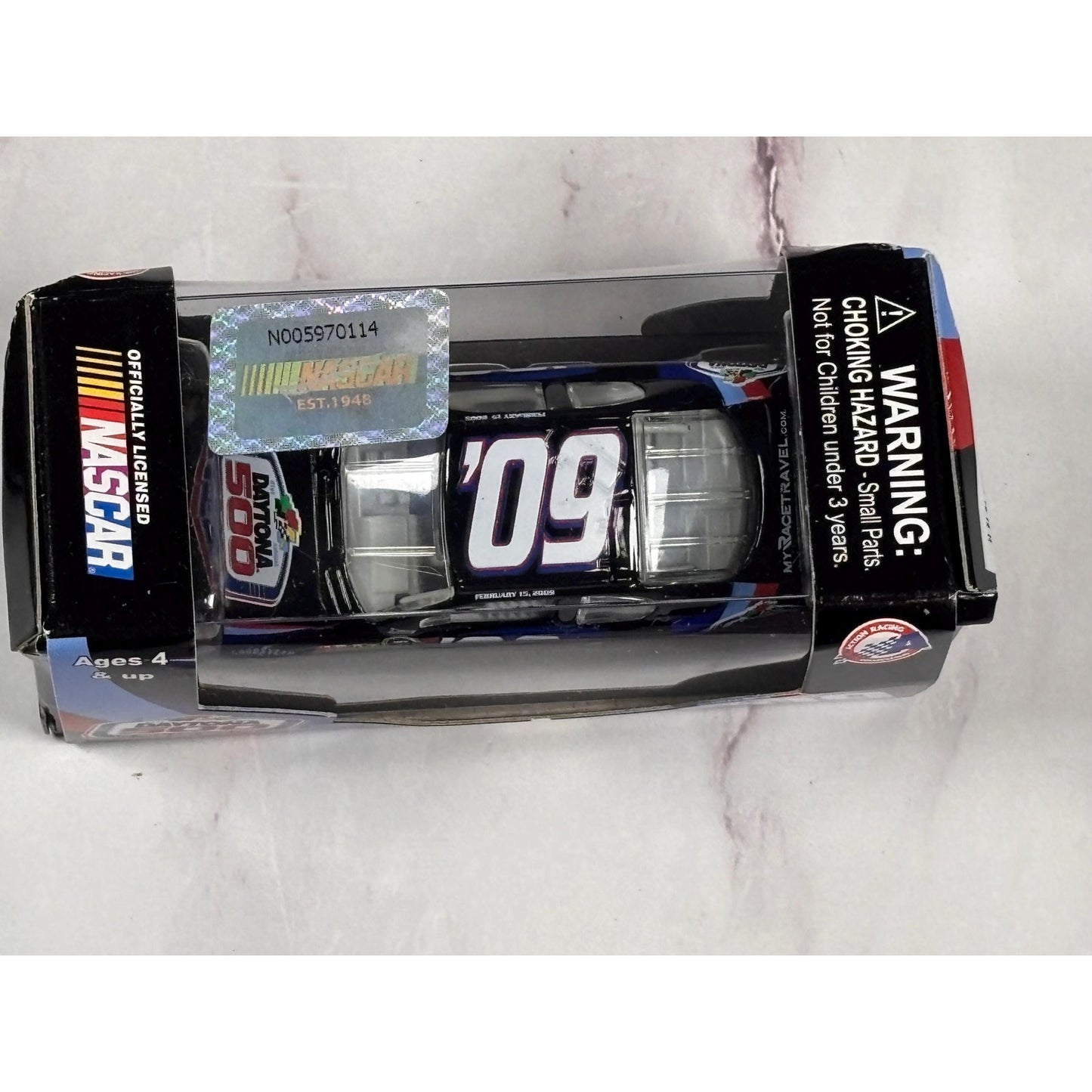 Daytona 500 Track Program 2009 The Great American Race 1/64 Scale Die Cast