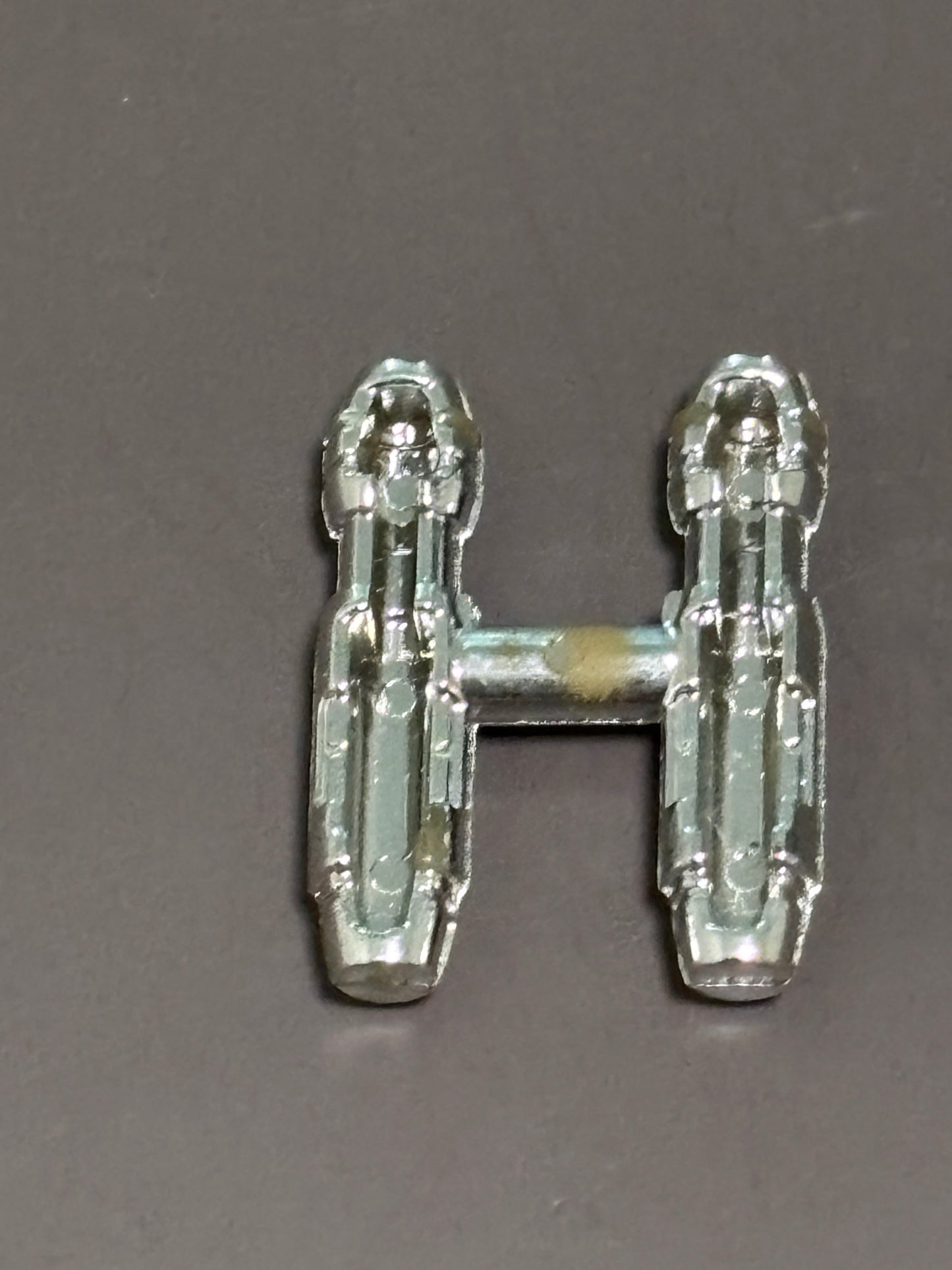 Mighty Morphin Power Rangers Deluxe Megazord Triceratops Chrome Back Cannon Part