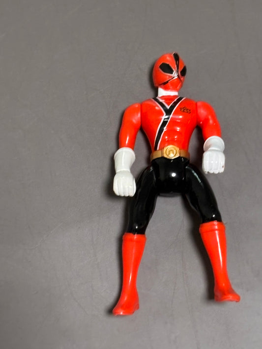Red Samurai Ranger  - Power Rangers Super Samurai 3" Toy Figure SCG PR
