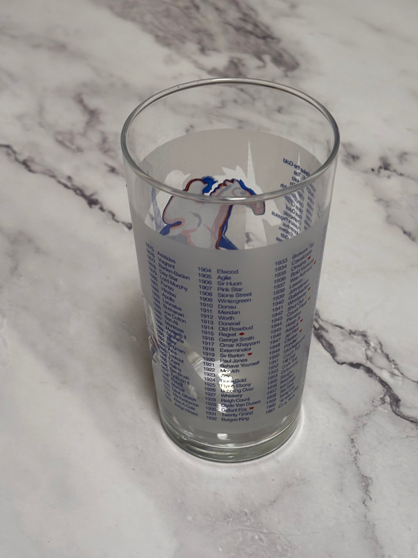 2008 Kentucky Derby Official 134th Churchill Downs Vintage Julep Glass Louisville