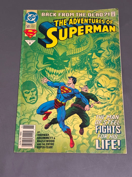 The Adventures Of Superman DC Comics 1993 #11 Back From The Dead
