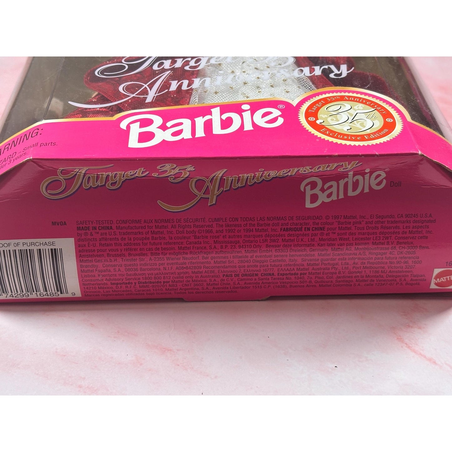 1997 Target 35th Anniversary Barbie Doll- Special Edition- Mattel #16485- New