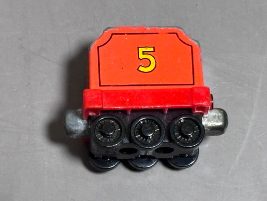 James Thomas the Tank Engine & Friends Yellow Red #5 Tender Car Diecast Magnetic