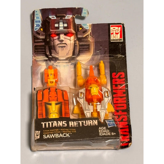 Transformers Generations Titans Return Sawback Hasbro 2016