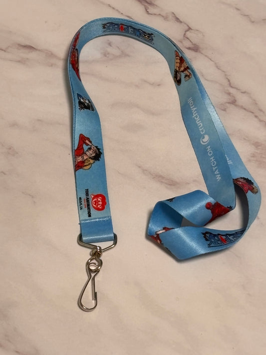 One Piece 25th Anniversary Luffy 2024 NYCC Lanyard Keychain Crunchyroll