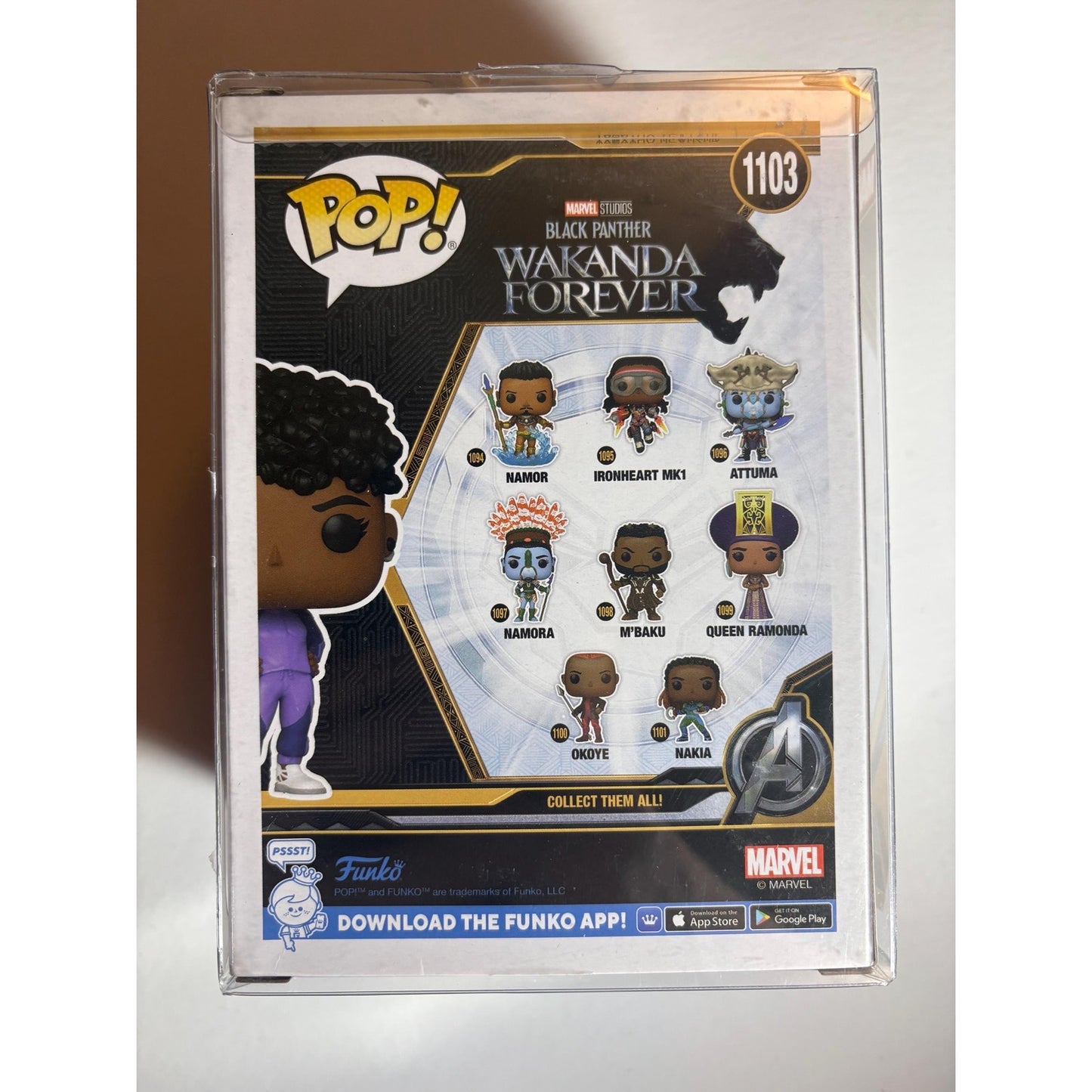 POP! Funko Marvel Studios Black Panther Wakanda Forever #1103 Shuri