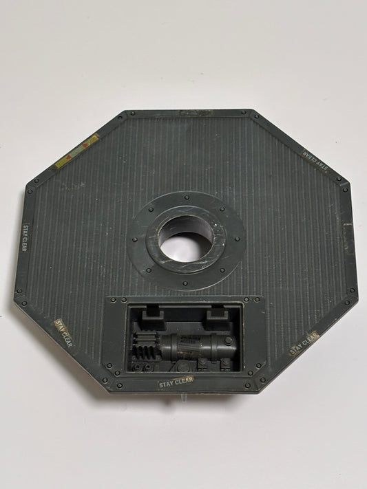 GI Joe 1985 Transportable Tactical Battle Platform Laser Cannon Base Vintage