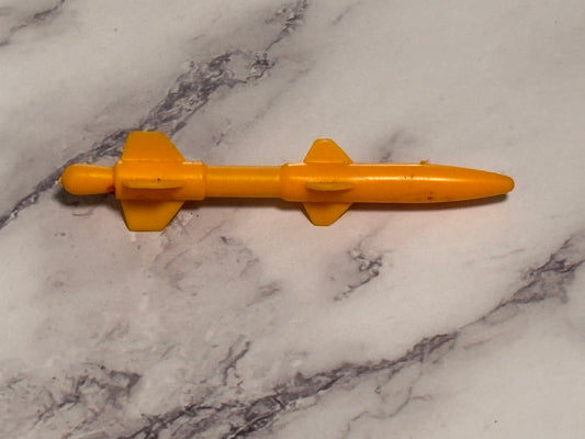 GI Joe 1990 General Large Yellow Deck Missile Rocket Vehicle Part Hasbro ARAH