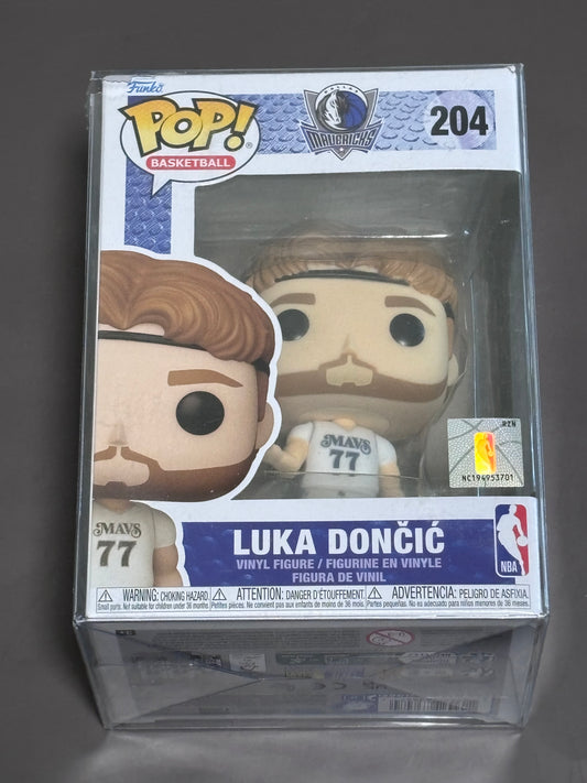 Funko POP! NBA City Edition 2024 - Luka Doncic Figure #204 + Protector