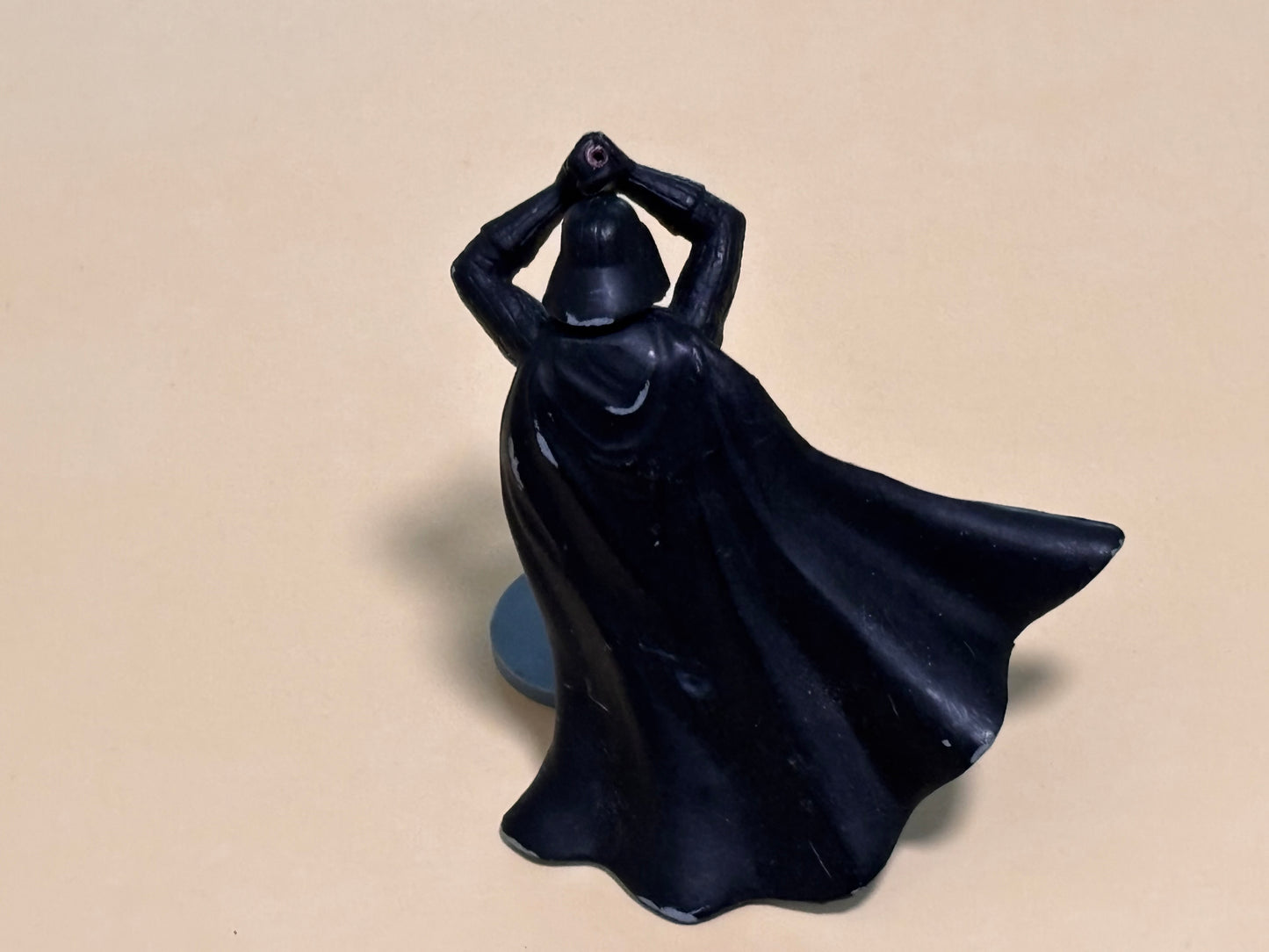 Star Wars 3.5" Darth Vader Cake Topper by Applause 1995 Decorative Display Stand