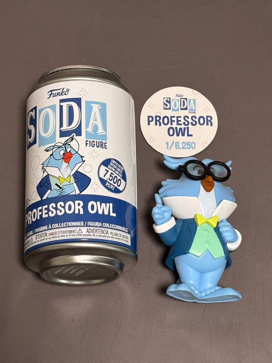 Funko Soda Professor Owl Disney Adventures in Music Vinyl Figure Common /6250