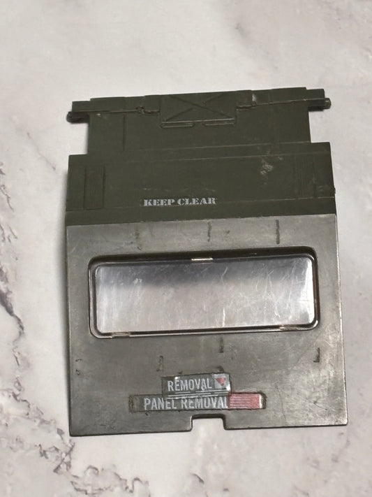 GI Joe 1984 Killer Whale Original Part Cockpit Canopy Door W/ Glass M-3796-5