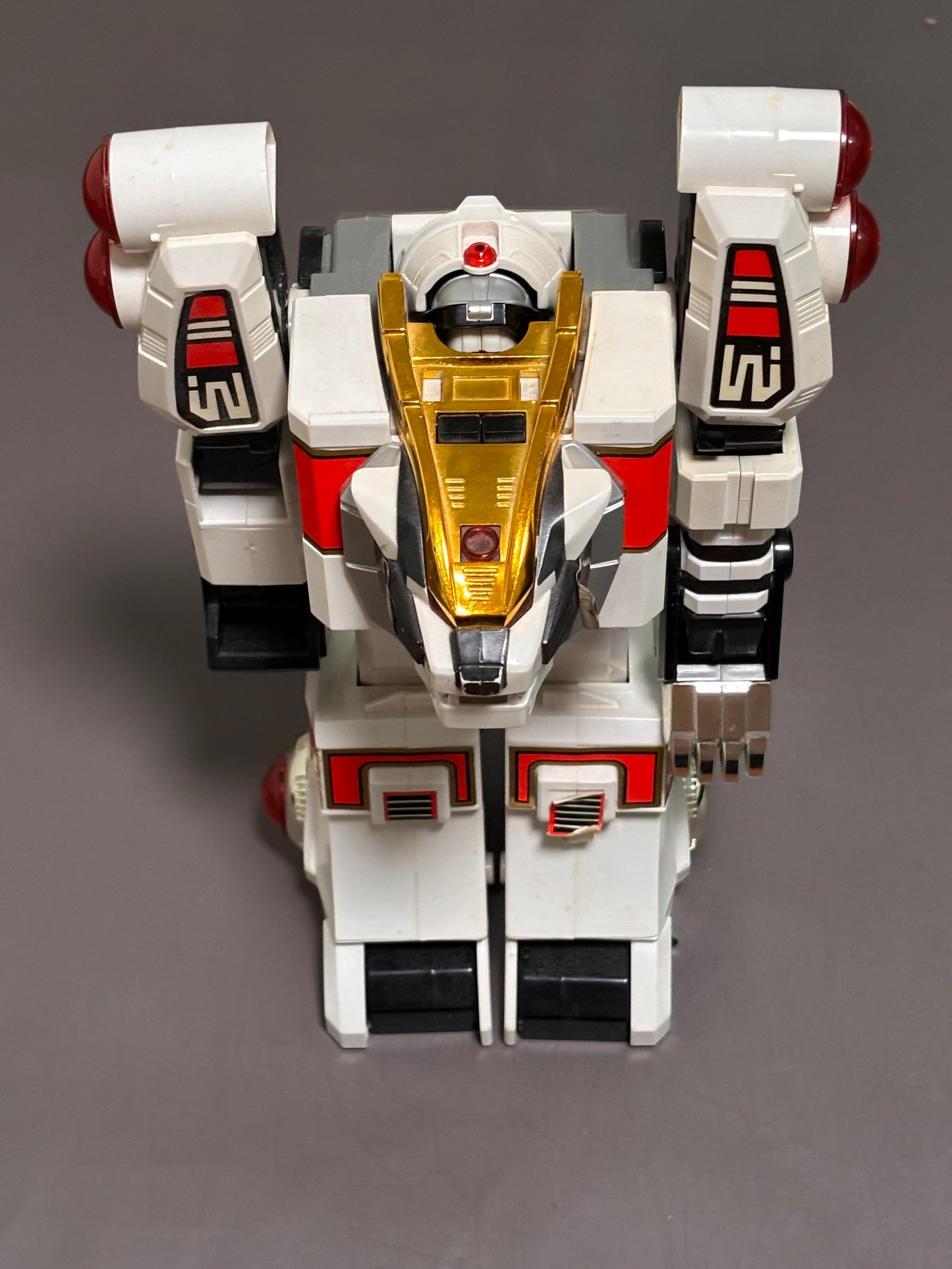 Bandai 1994 Mighty Morphin Power Rangers White Tigerzord Action Figure