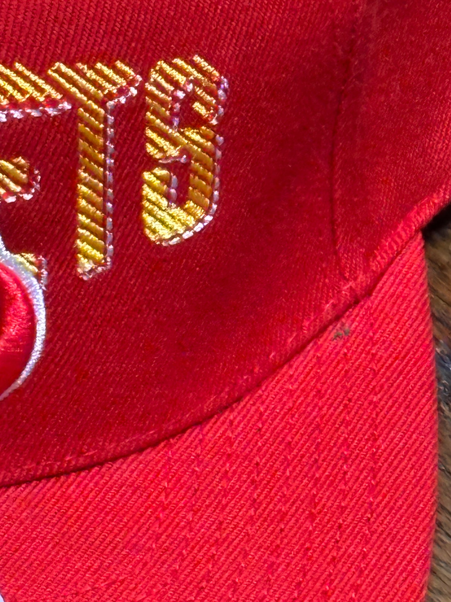 Houston Rockets Mitchell & Ness NBA Basketball HWC Hardwood Classics Zone and N One Adjustable Snap Back Hat Cap Red Black Gold New NWT
