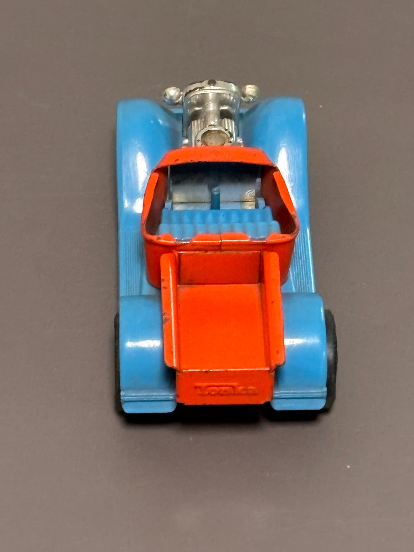 Vintage Tiny Tonka Scorcher #454 Ford Model T Hot Rod Truck Toy 1970's Red/ Blue