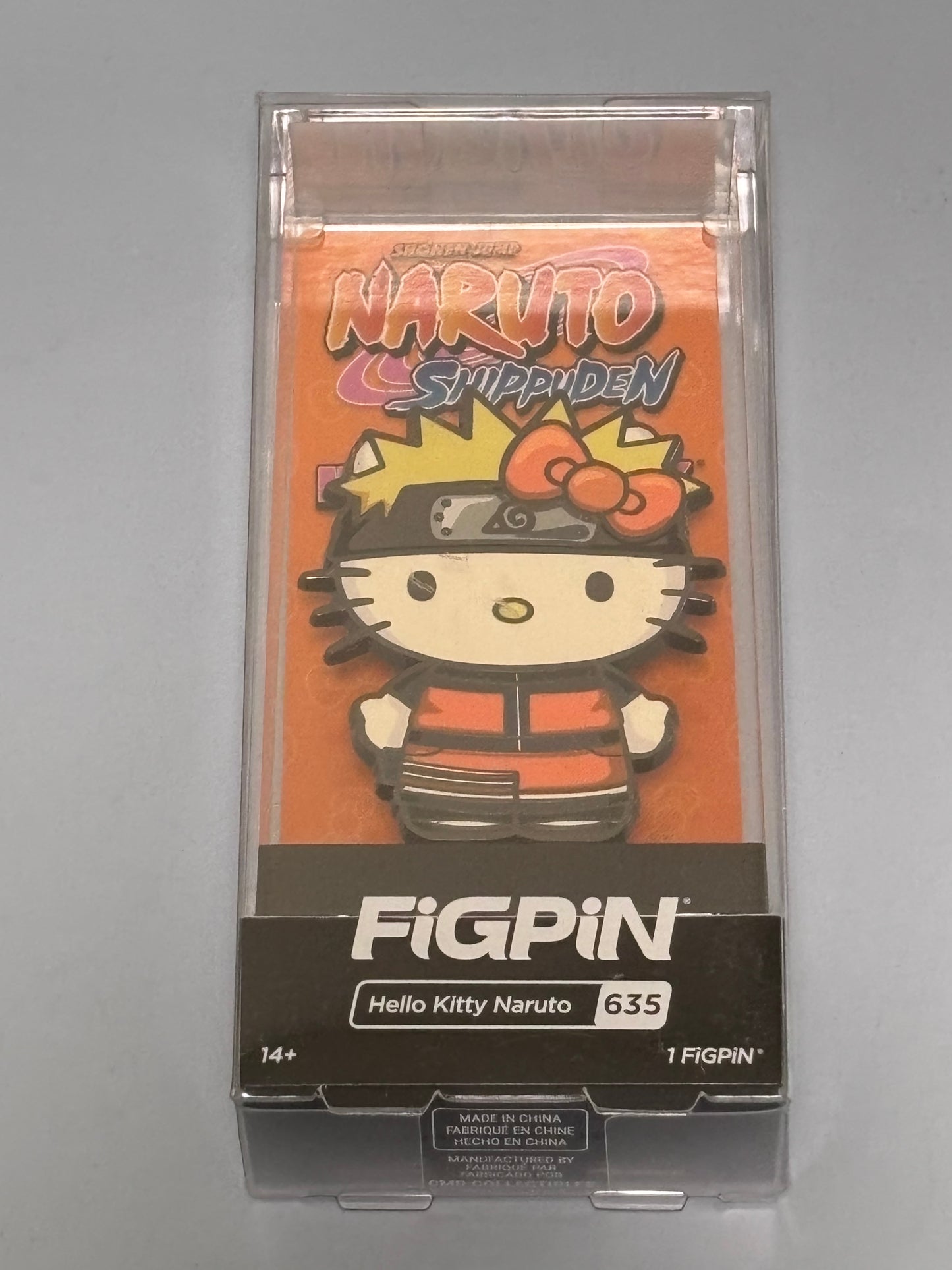 FiGPiN Classic Hello Kitty Naruto #635 Naruto Shippuden x Hello Kitty and Friend