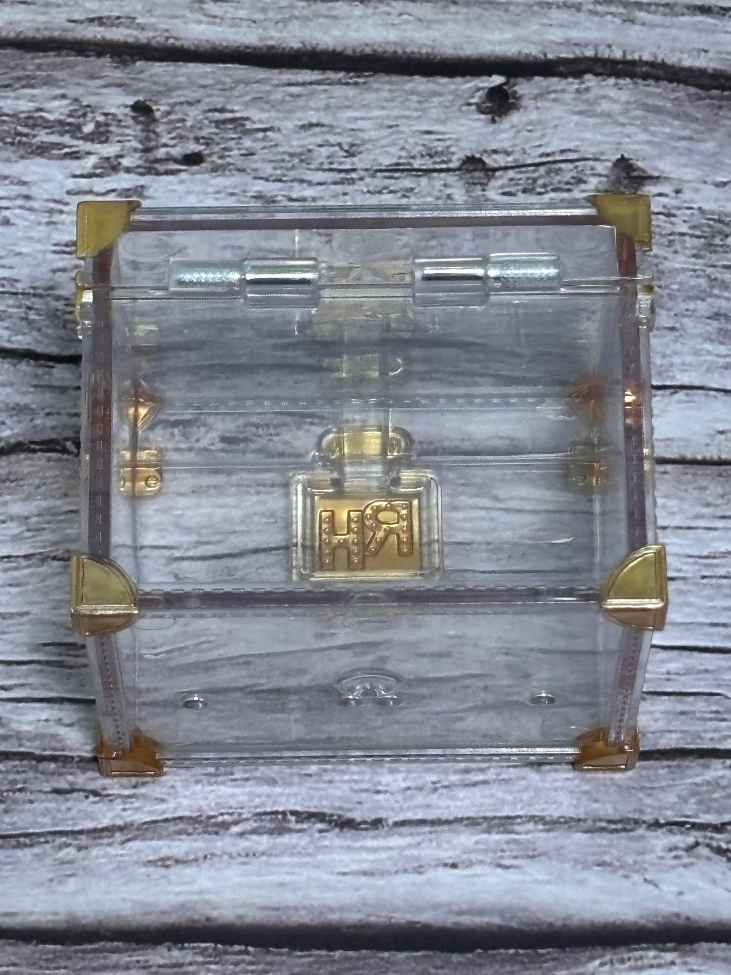 Jett Dawson Rainbow High Doll Clear Acrylic Hinged Storage Boxes Organization
