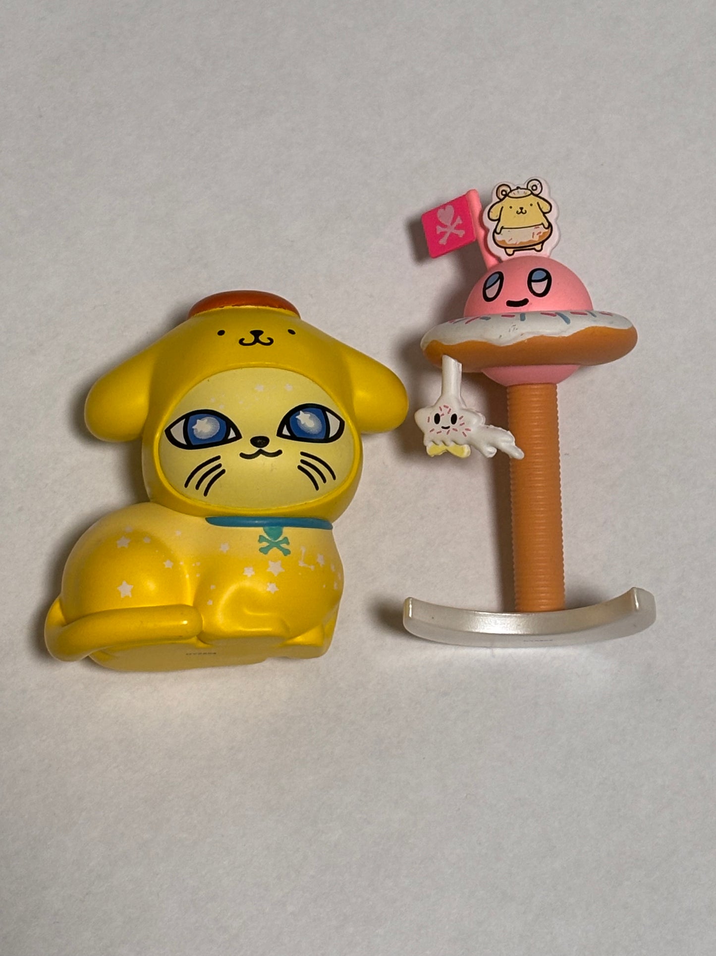 Tokidoki x Hello Kitty and Friends Galactic Cats Series Bright Star with Accessories Mini Vinyl Figure 3” Anime