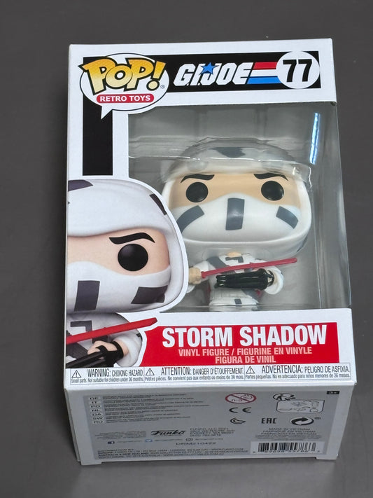 Funko Pop! Vinyl G.I. Joe Storm Shadow Retro Toys #77 Vinyl Figure
