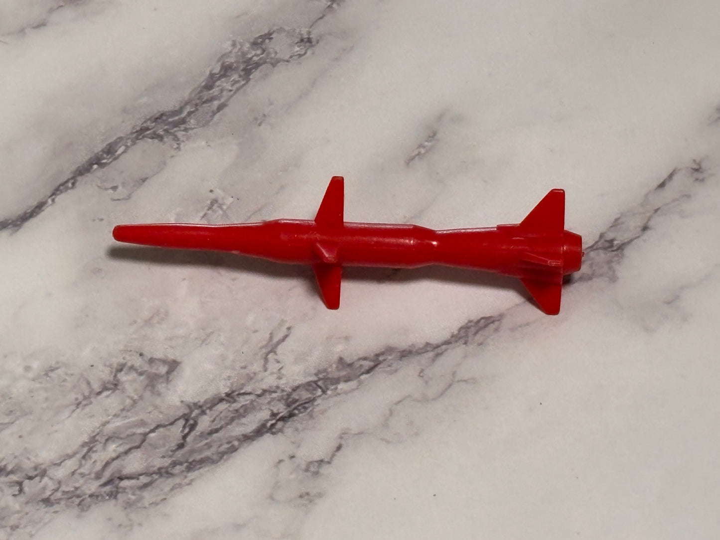 GI Joe Vehicle Cobra Stinger Missile Bomb 1984 Original Part Vintage Orange