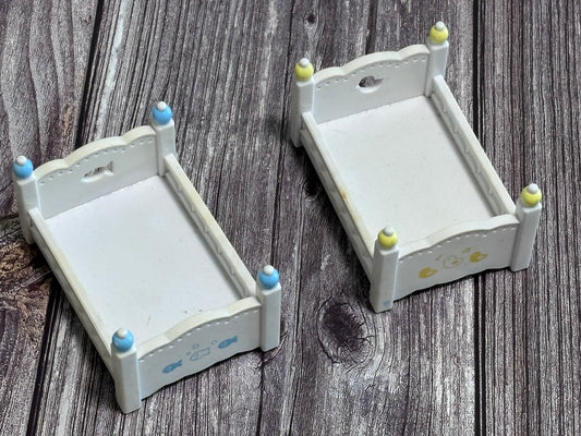 Sylvanian Families Calico Critters Triple Bunk Beds Set Doll Furniture  Parts