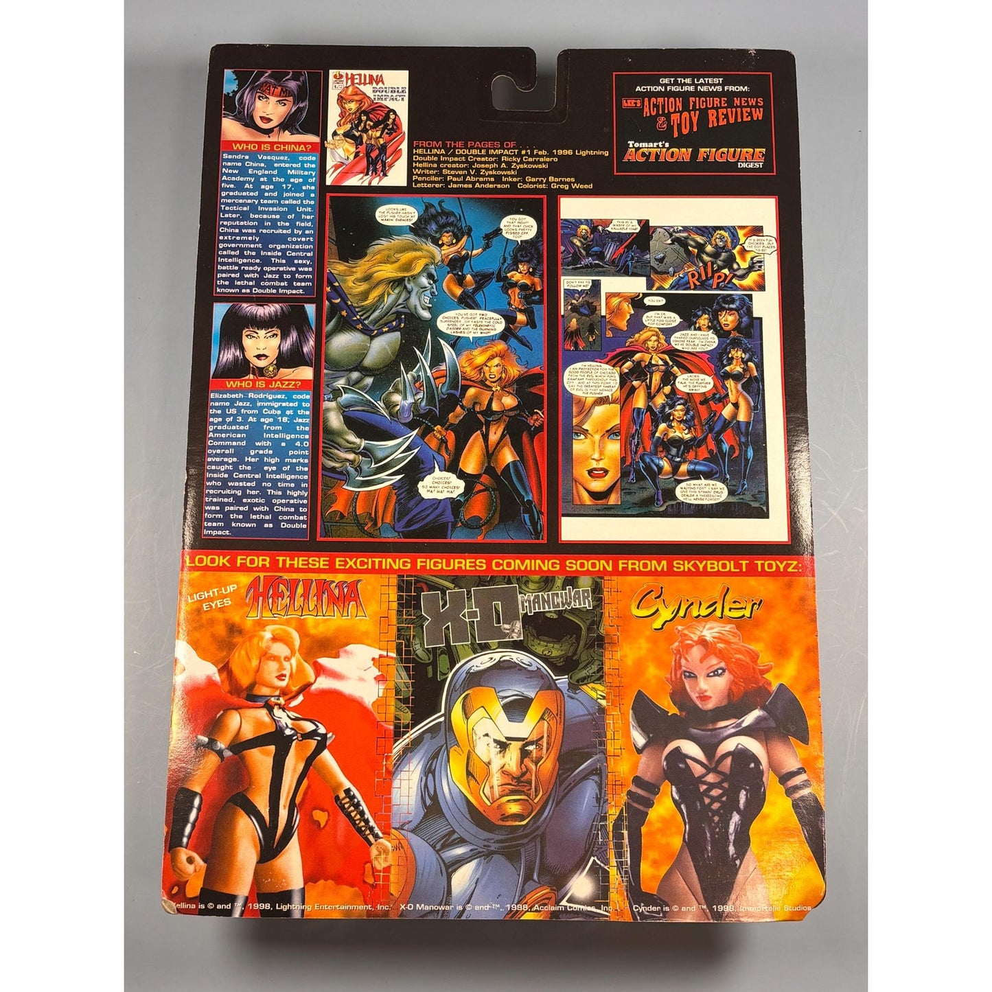 1998 Ricky Carralero’s Double Impact Platinum China Limited Edition Of 5,000 6”