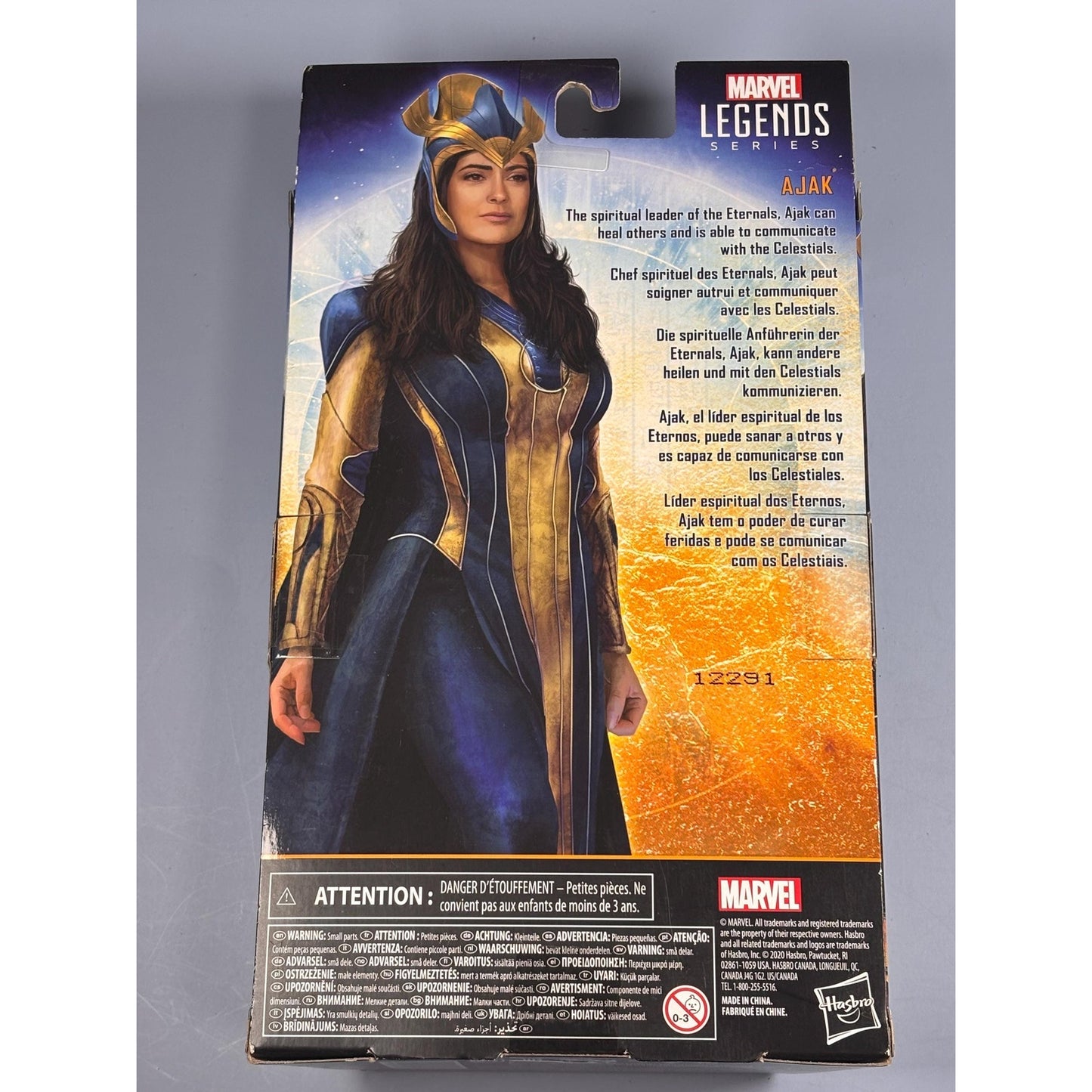 Hasbro Marvel Legends The Eternals Ajak 6" Action Figure Marvel Legends Ajak BAF
