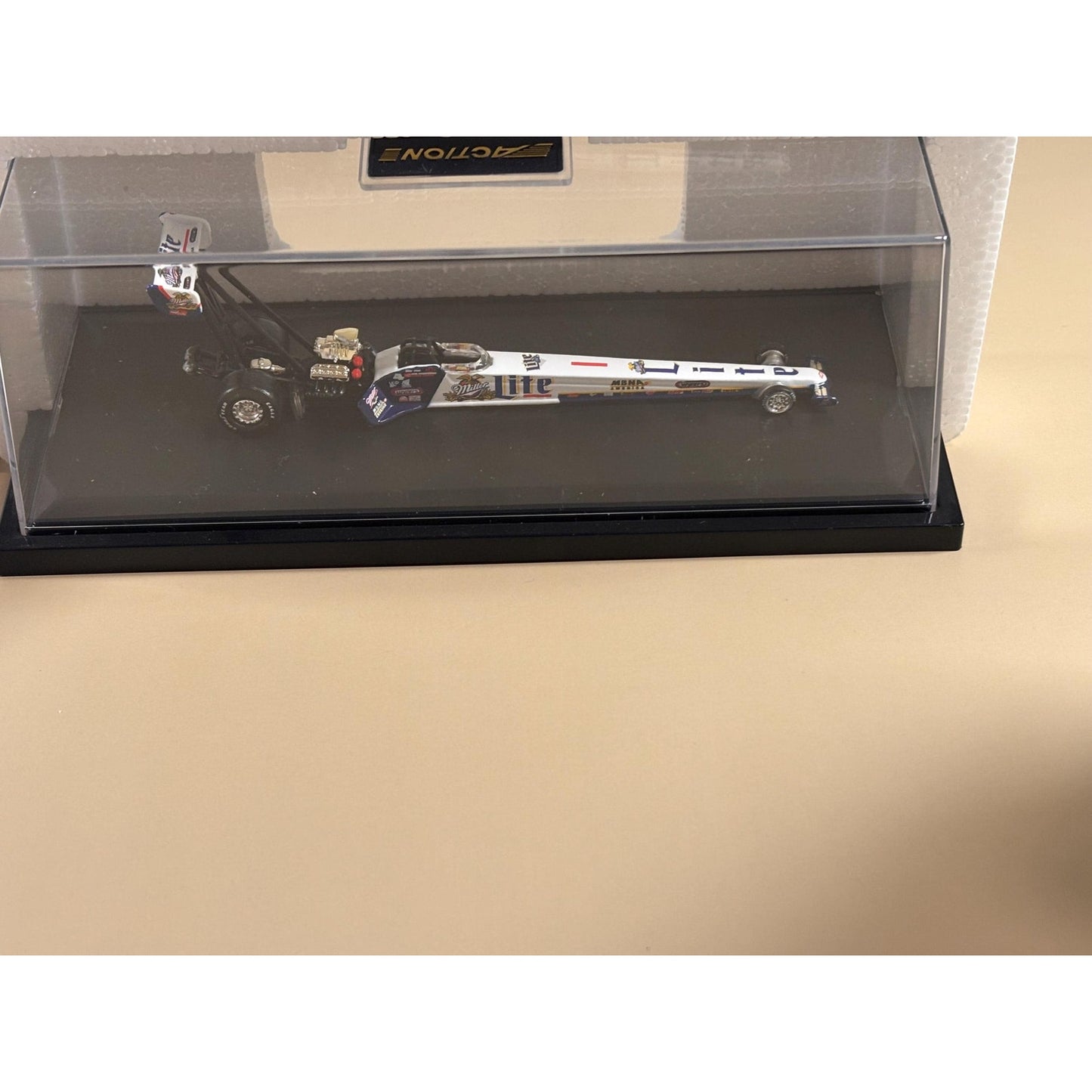 Larry Dixon Miller Lite 1997 Dragster 1:64 scale diecast New NASCAR Action Race