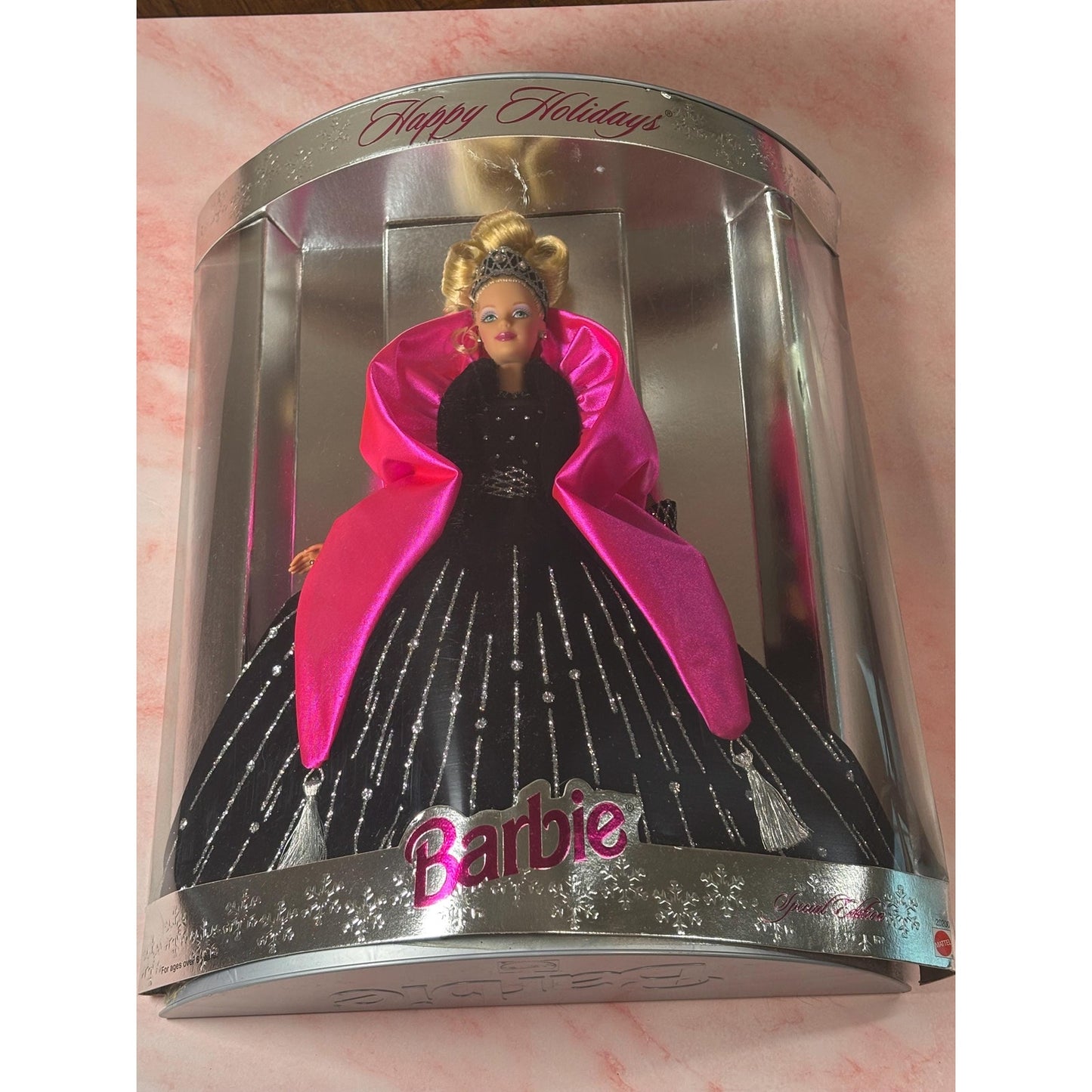 1998 Happy Holidays Barbie Doll Special Edition Mattel Hallmark #20200