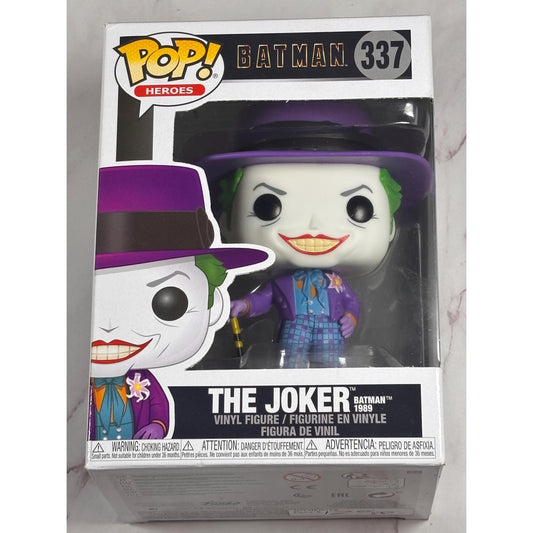Funko POP! Heroes The Joker Jack Nicholson Vinyl Figure Batman 1989 #337