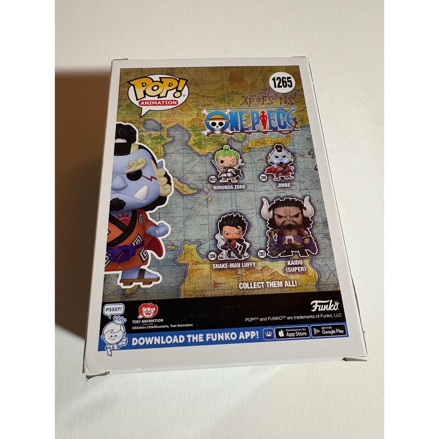 POP! Funko Vinyl Figure New in Box Animation One Piece #1265 Jinbe