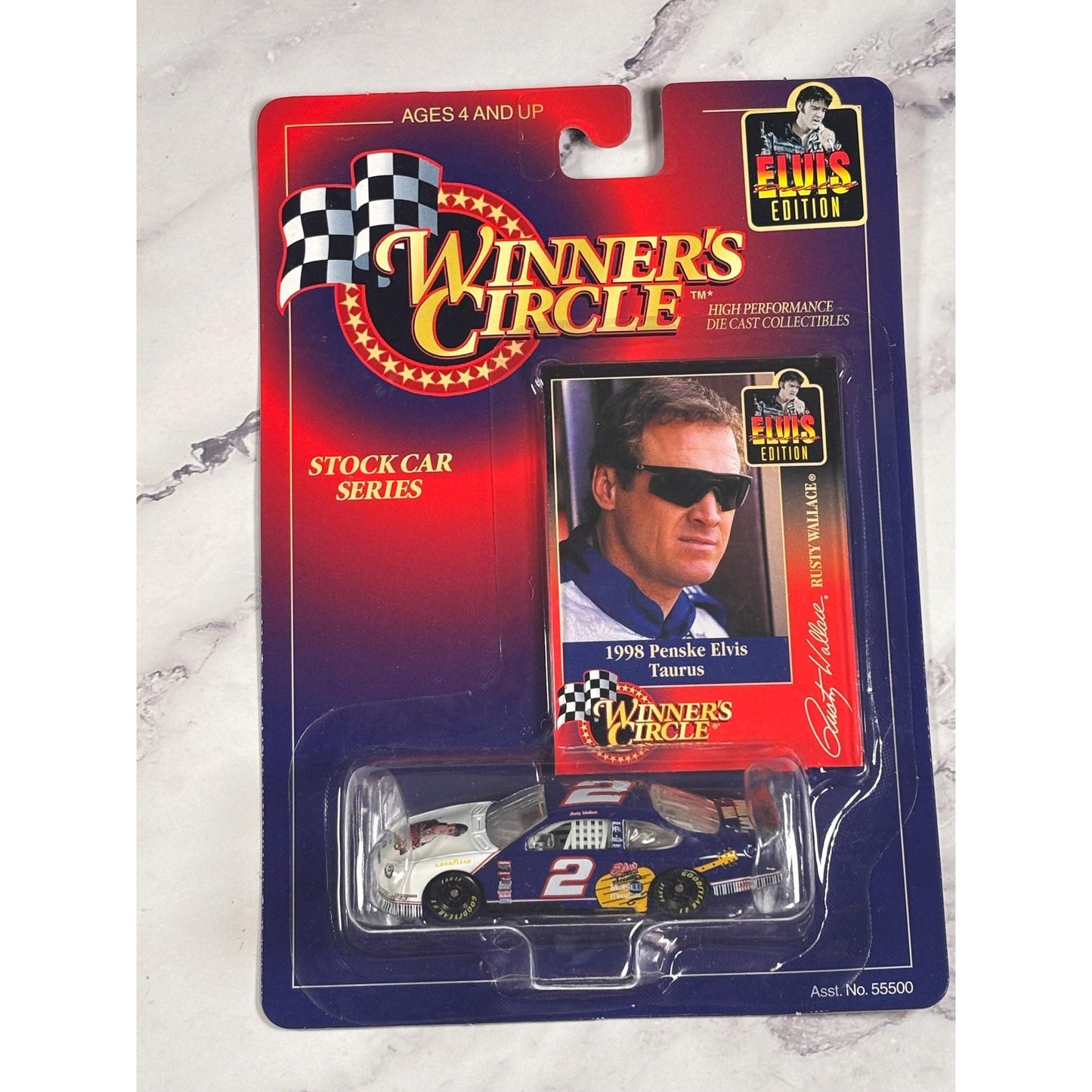 Lot of 2 Rusty Wallace 1998 Die cast Winners Circle Cars