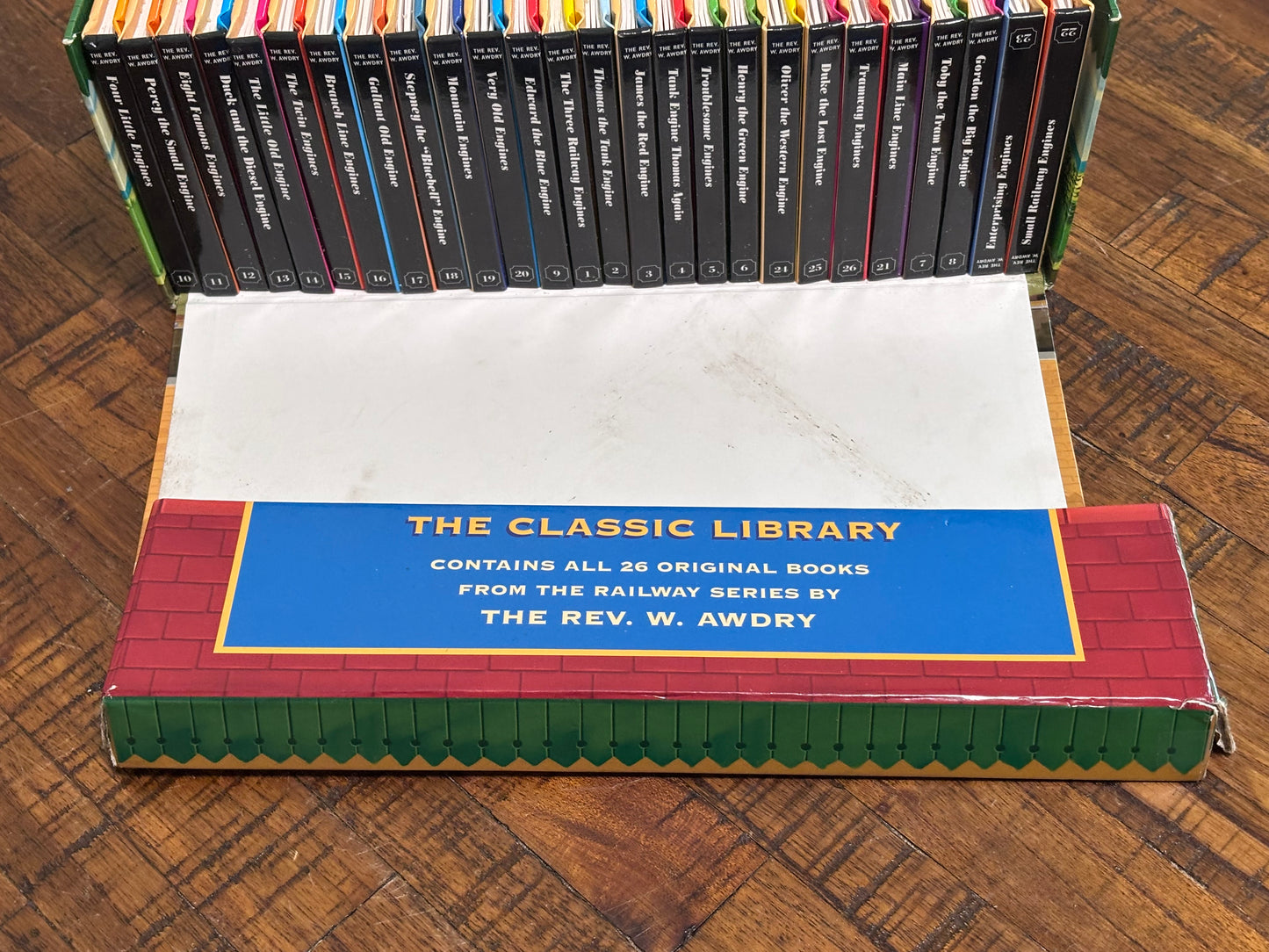 Thomas the Tank Engine The Classic Library Station Box by Wilbert V. Awdry 2002 Hardcover Book