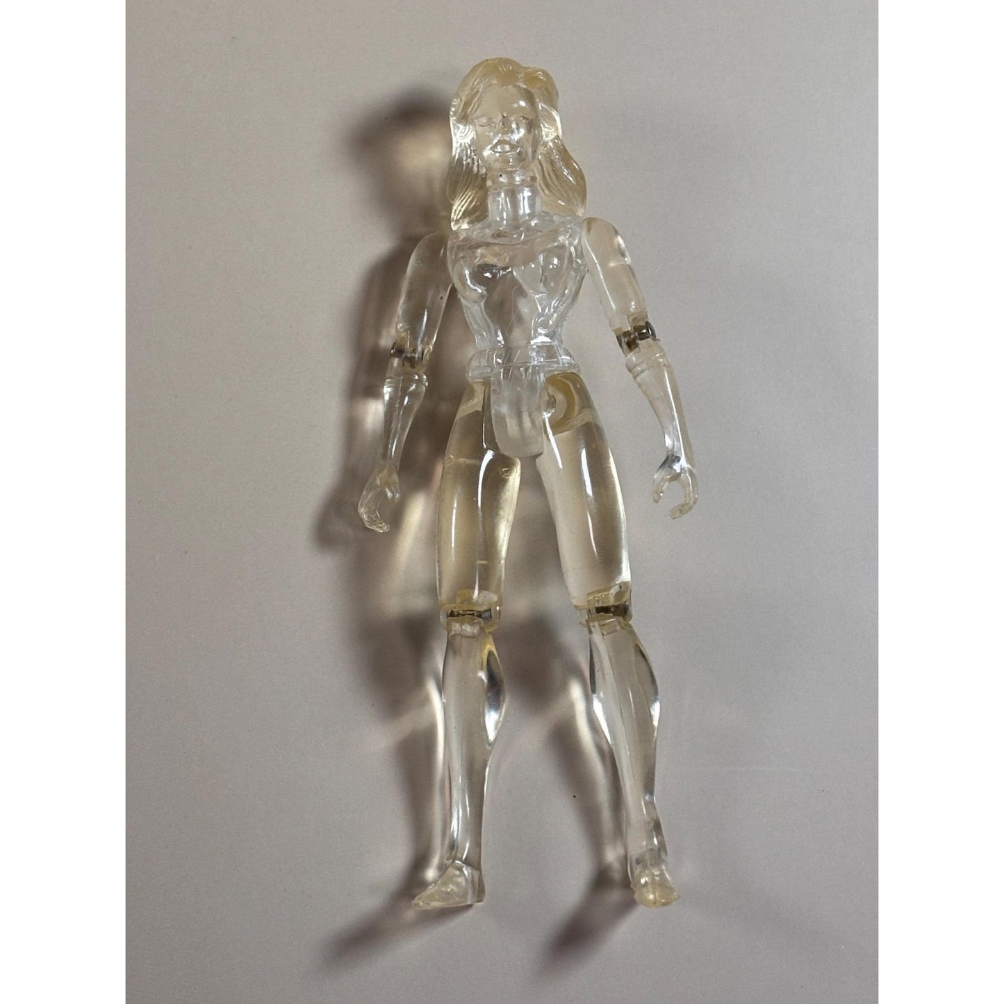 Clear Invisible Woman Marvel Toy Biz 1995 Fantastic Four Action Figure 5”