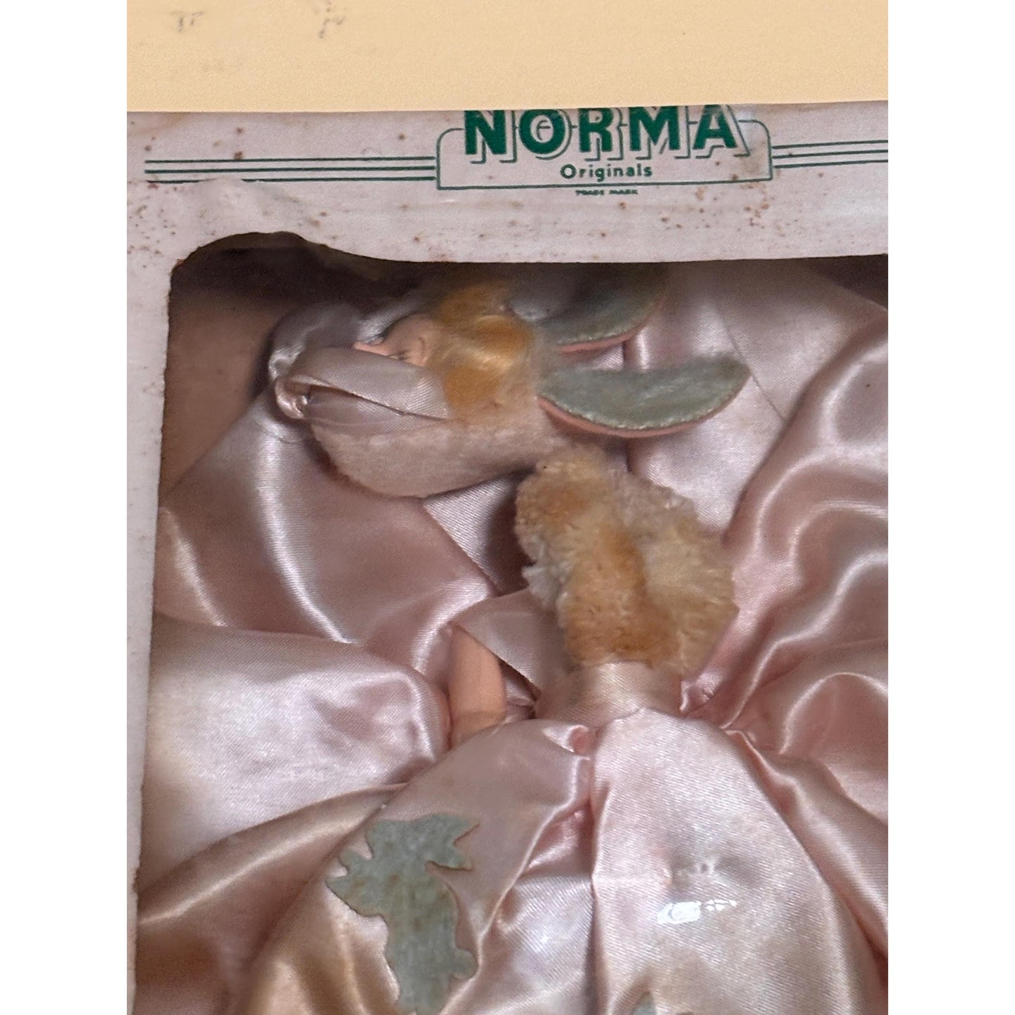Lot of 2 Vintage 1950s 8" Norma Originals Doll the Bride Hard Plastic