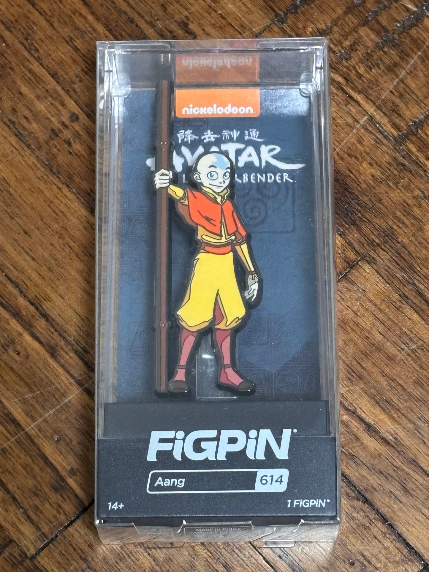 FigPin New Collectible Enamel Pin Nickelodeon Avatar The Last Airbender #614 Aang