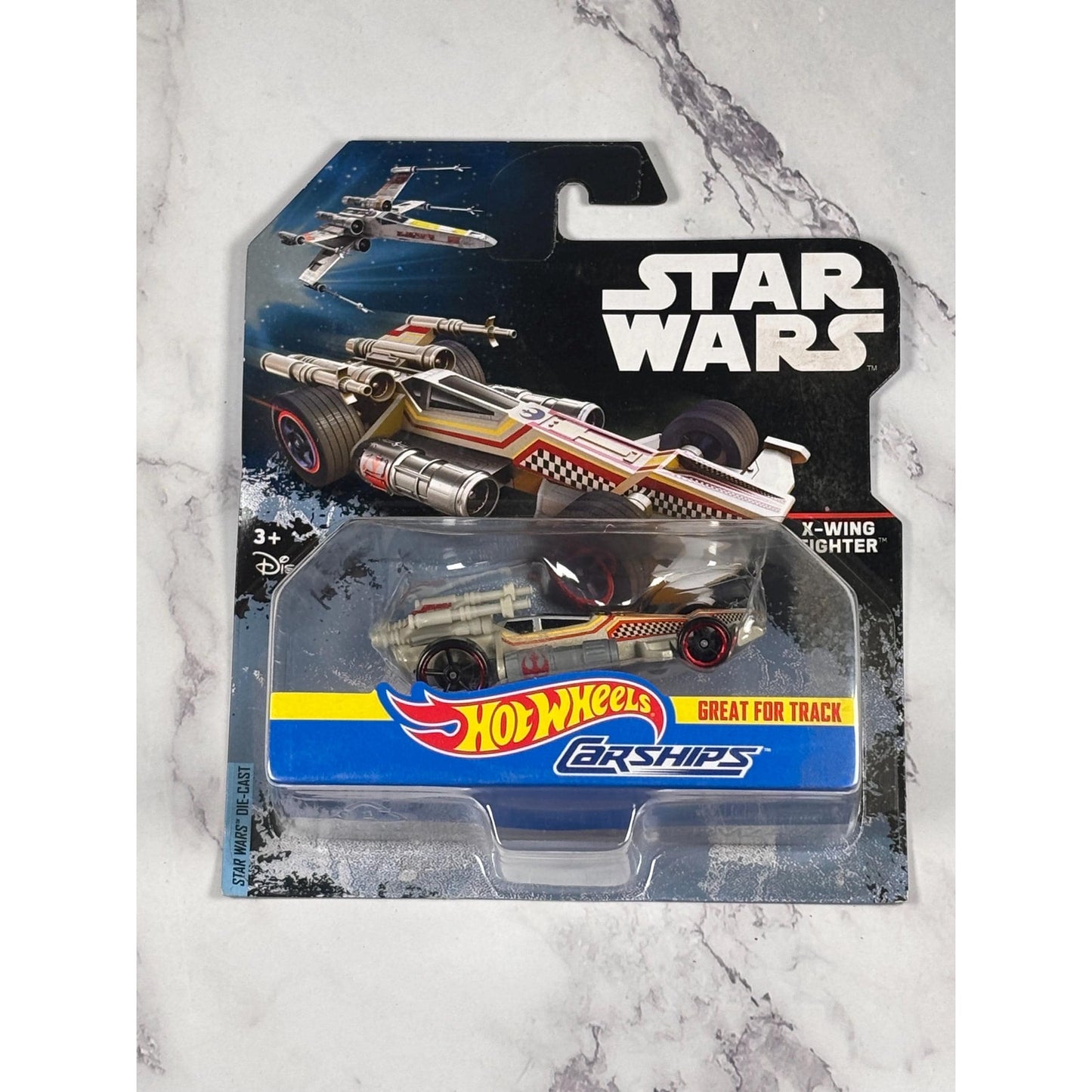 Hot Wheels Star Wars Carships X-Wing Fighter Vehicle Car 2016 New