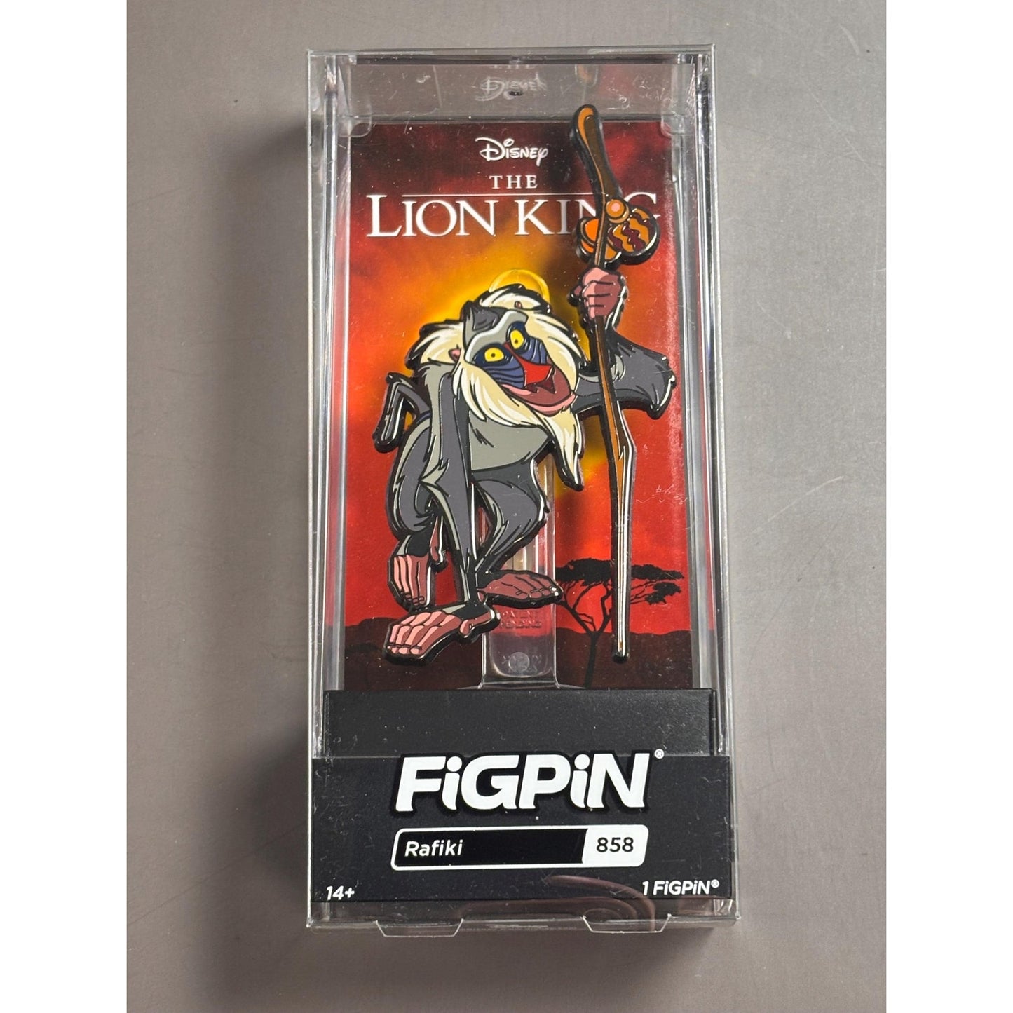 FIGPIN Lion King Rafiki #858 2022 Disney D23 Expo LE 1500 Limited Edition New