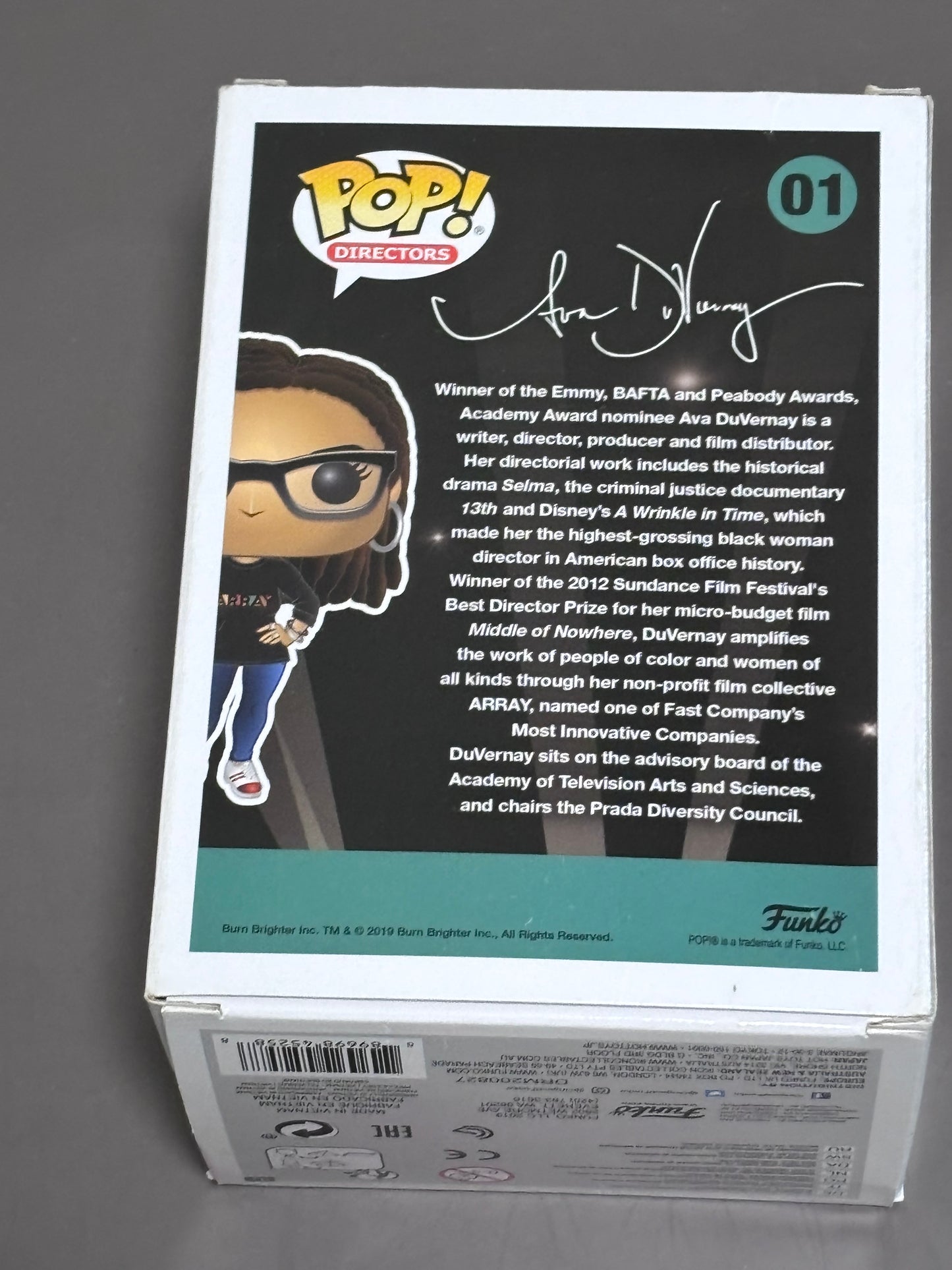 Funko Pop Directors Ava DuVernay 01 American Film Maker Collectible Vinyl Figure