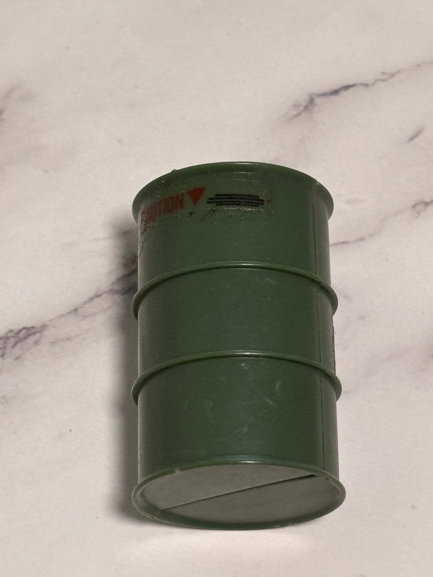 Vintage GI Joe ARAH Cobra 1984 Mortar Defense Unit Fuel Oil Barrel Drum