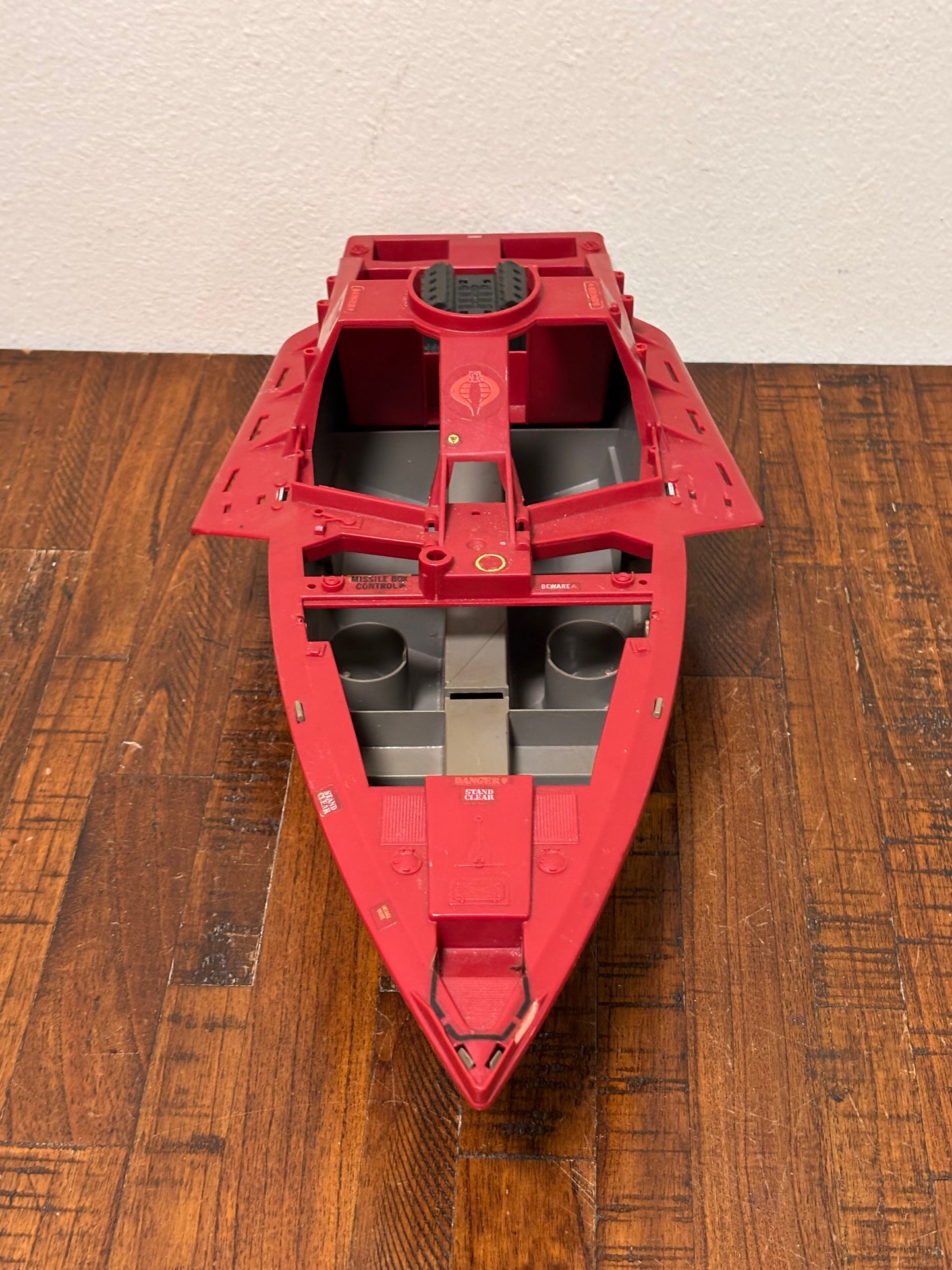 Has to VTG 1985 GI Joe Cobra Moray Hydrofoil Vehicle Water Boat Shell