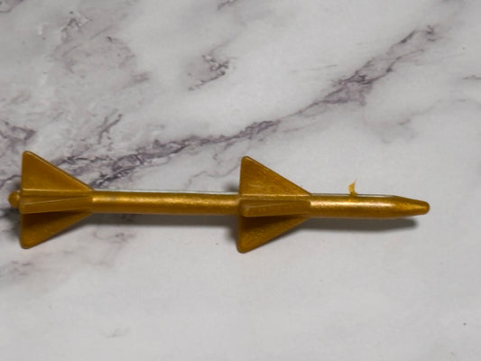 GI Joe 1988 Destro’s AGP Missile Vintage Vehicle Part ARAH Hasbro Gold Arah
